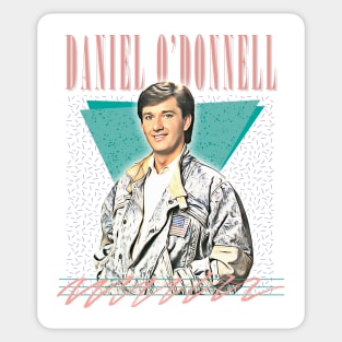 Daniel O'Donnell ///// Retro Style Fan Design Sticker